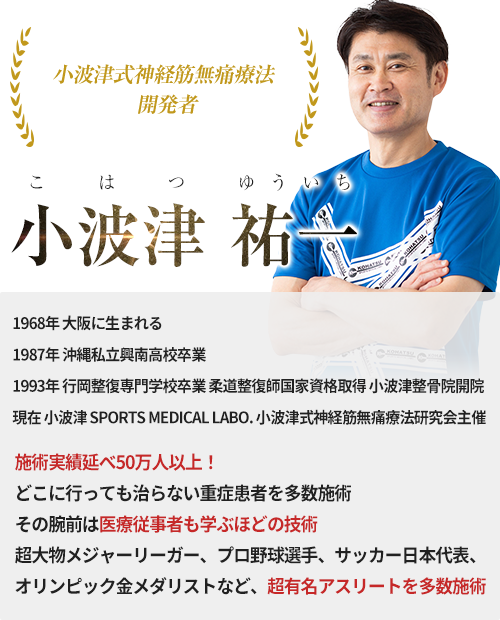 公式】小波津式神経筋無痛療法研究会